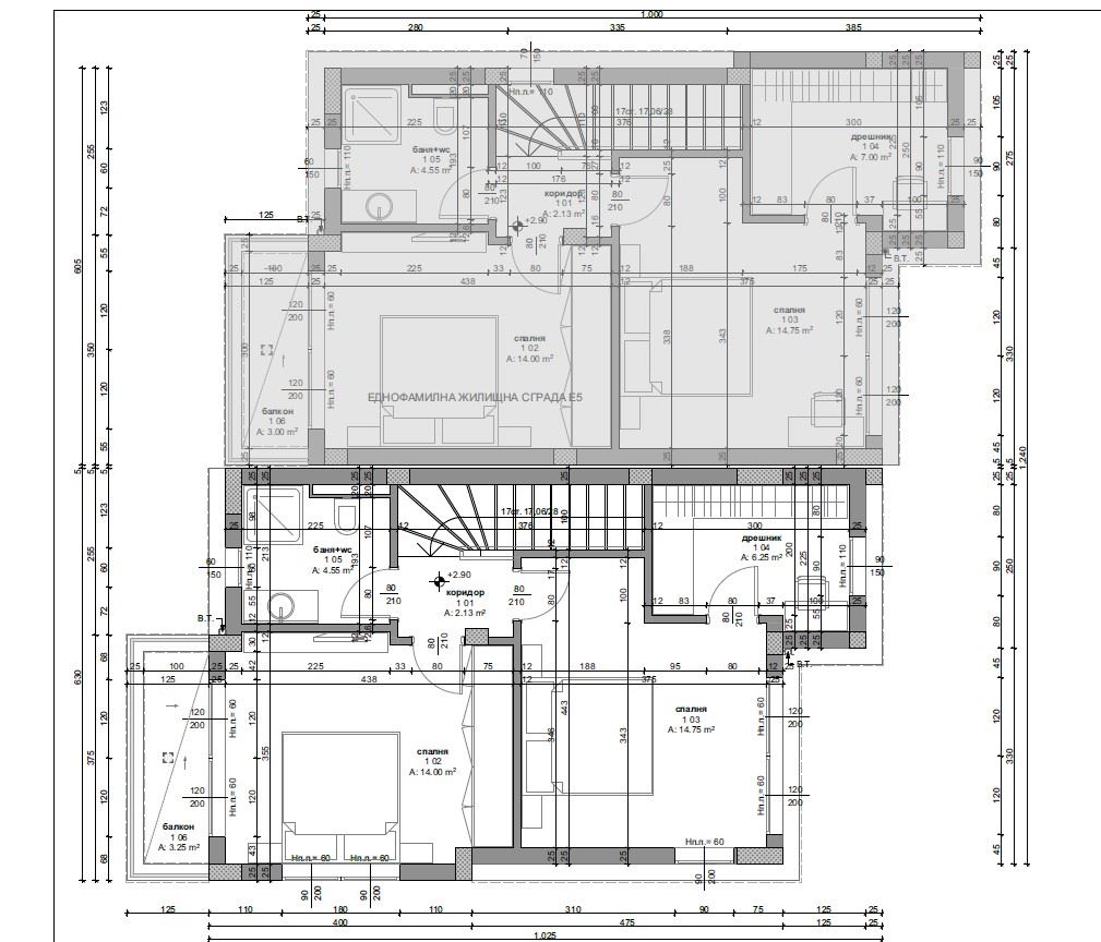 Двуетажна къща с две спални и паркомясто в модерен затворен комплекс с дългосрочен инвестиционен потенциал