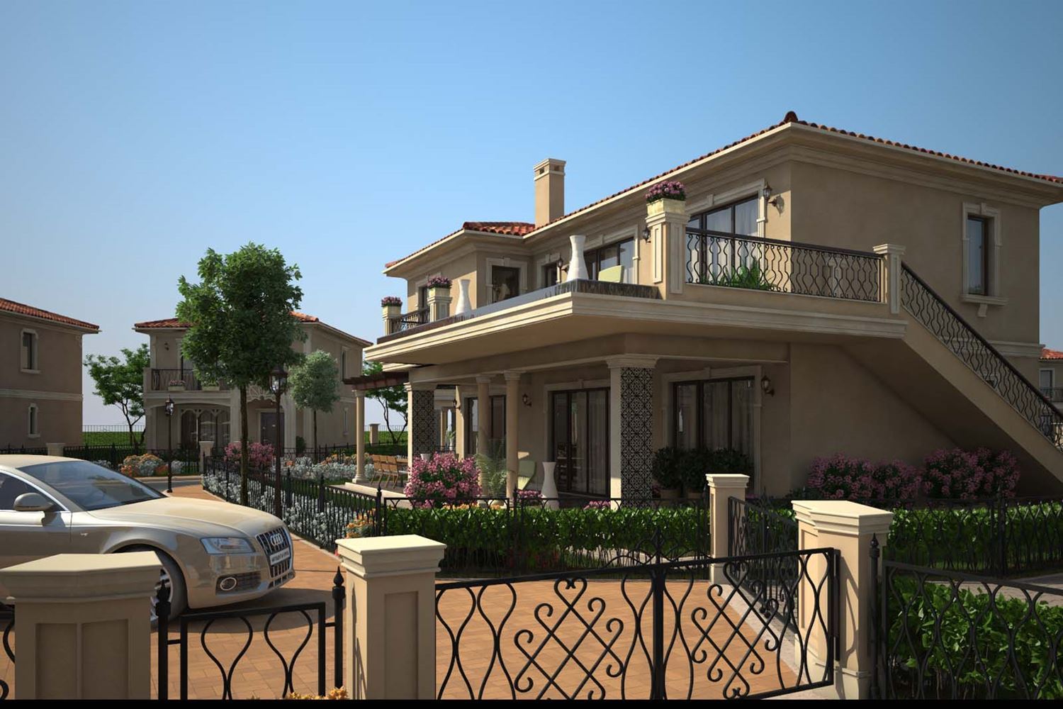 Двуетажна къща с две спални и паркомясто в модерен затворен комплекс с дългосрочен инвестиционен потенциал