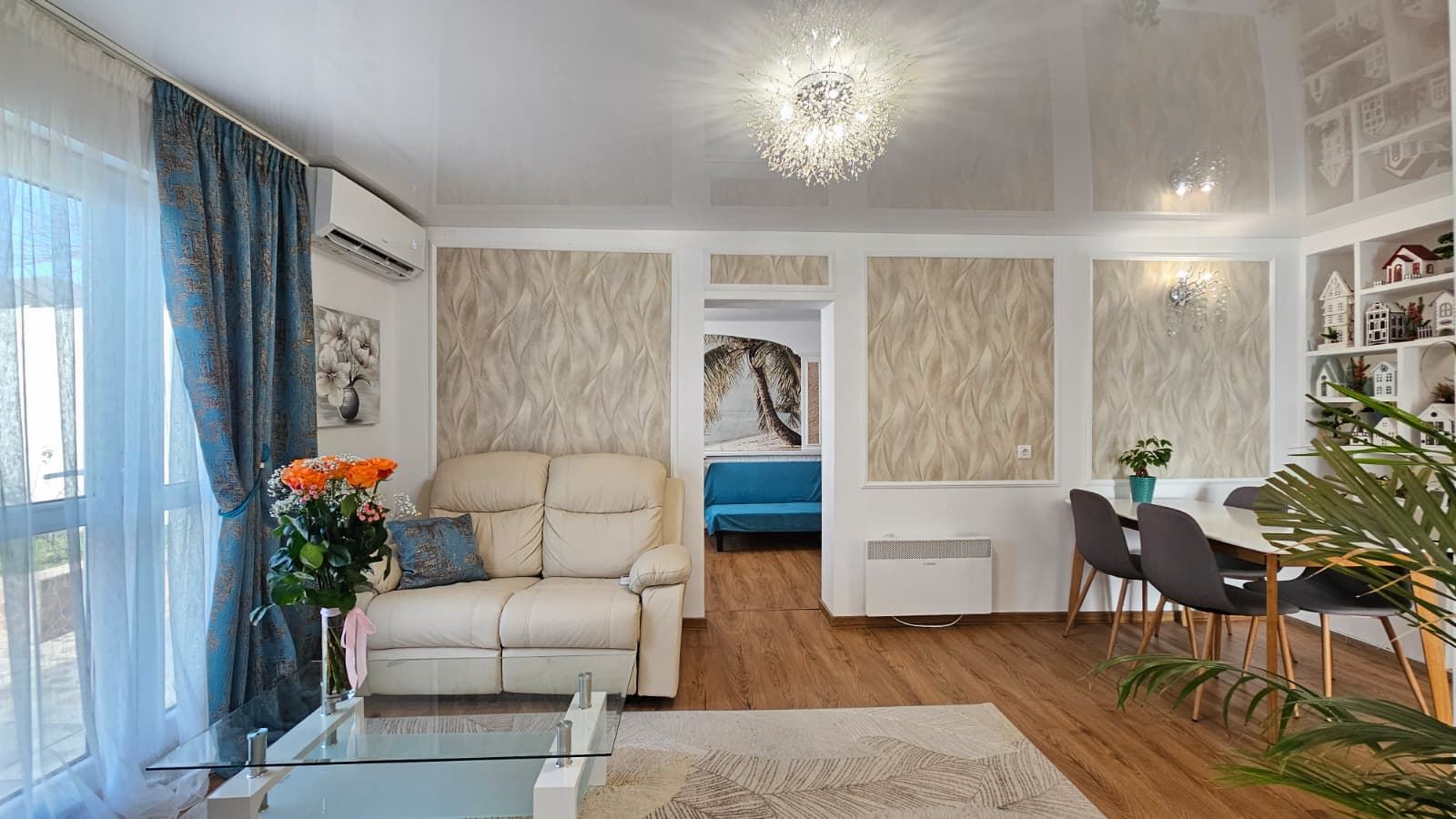 Изключителна едноетажна къща с просторен двор в спокойното село Кошарица