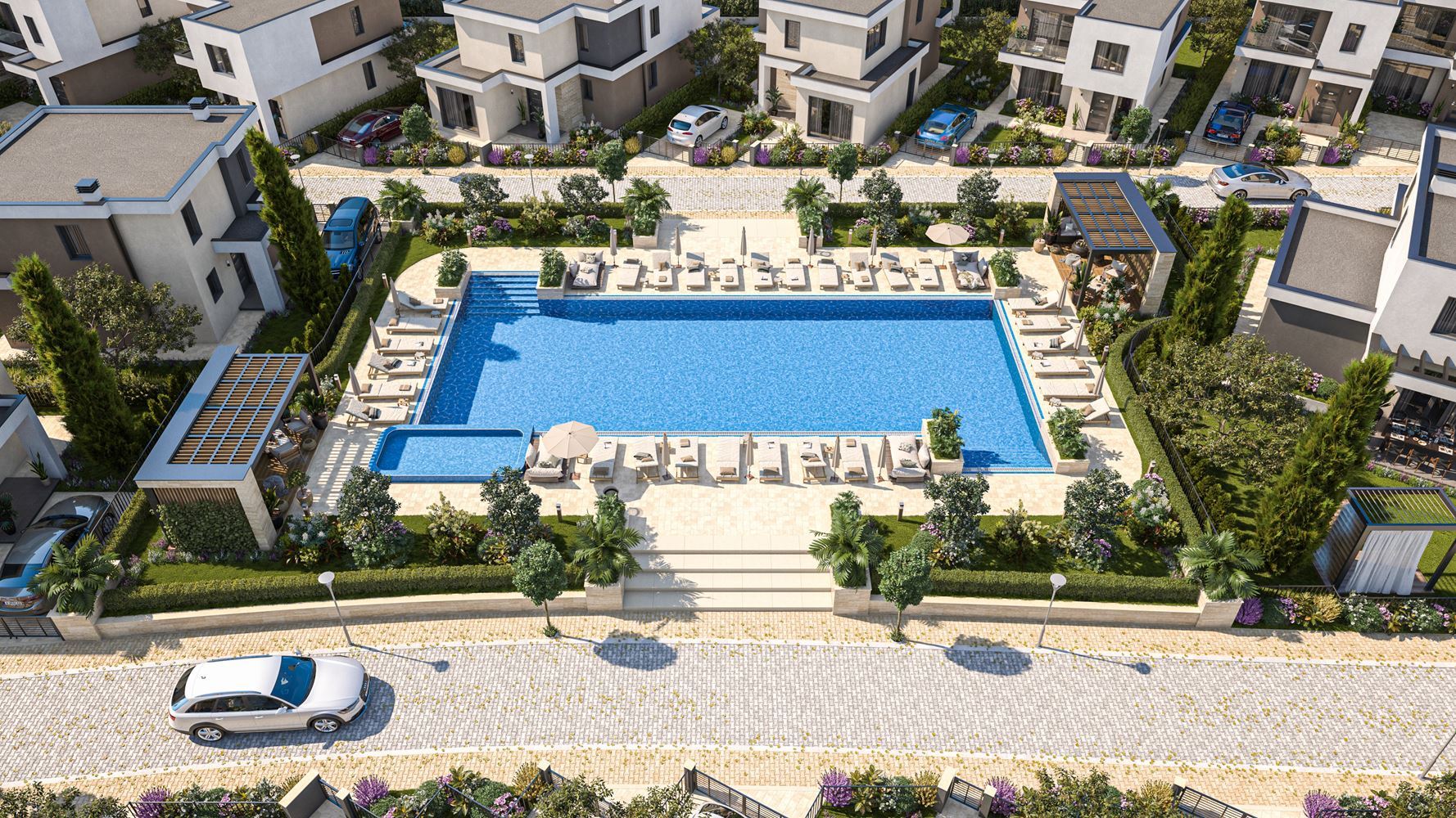 Модерна двуетажна къща в затворен комплекс между Поморие и Сарафово – уют, сигурност и целогодишен комфорт