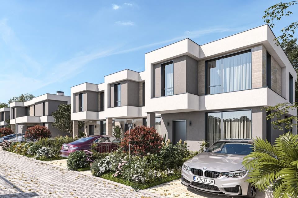  Луксозна къща  с две паркоместа в нов затворен комплекс в Поморие - отлична възможност за инвестиция в мечтания дом 