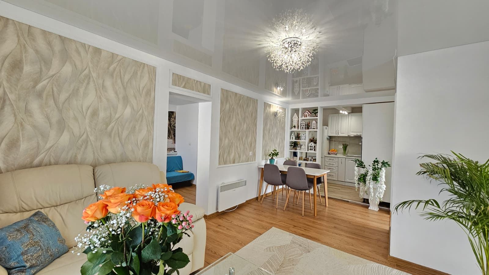 Изключителна едноетажна къща с просторен двор в спокойното село Кошарица